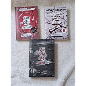 Holly Jackson A Good Girl's Guide to Murder 3 Book Complete Series Set Lot